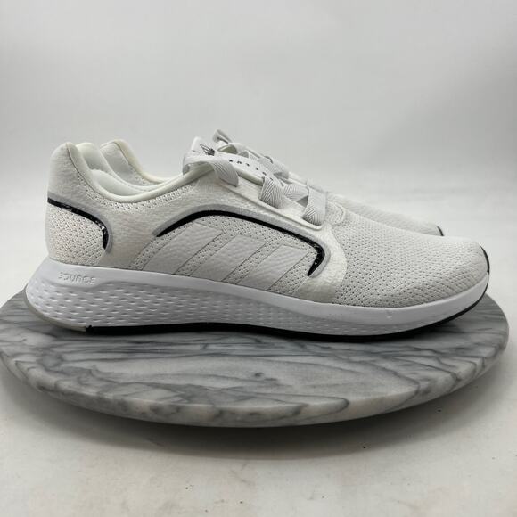Adidas Womens 9 Running Shoes White Black Edge Lux 5 Athletic Sneakers Jogging - Picture 2 of 12